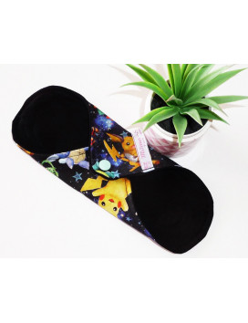 Serviette hygiénique lavable POKEMON (M)