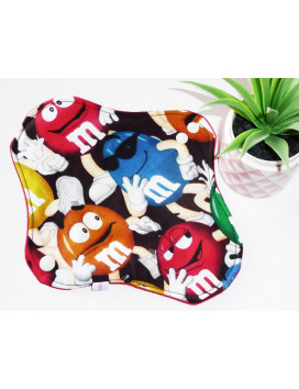 Serviette hygiénique lavable M&M'S (M)
