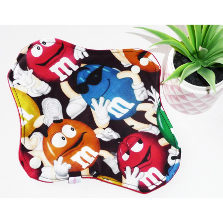 Serviette hygiénique lavable M&M'S (M)