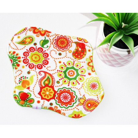 Wasbare inlegkruisje MANDALA PAISLEY (17 cm)