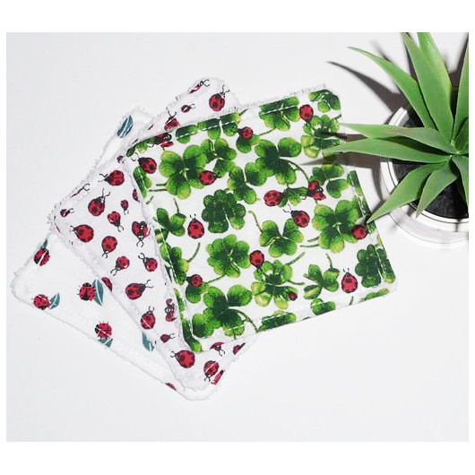 Grandes toallitas lavables (juego de 3) MARIQUITA Grandes toallitas lavables (juego de 3) MARIQUITA