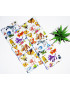 Grandes toallitas lavables (juego de 8) Z'ANIMALES
