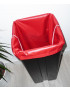 Waschbarer und wiederverwendbarer Müllsack ROT (40L)