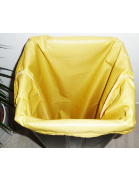 Bolsa de basura lavable y reutilizable AMARILLO (40L)