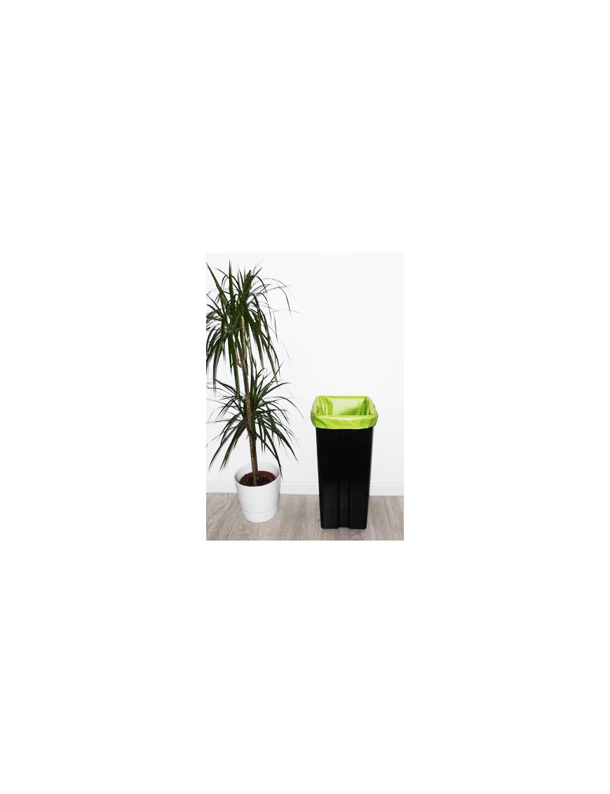 Sac poubelle lavable et réutilisable VERT (40L)