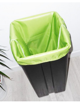 Bolsa de basura VERDE lavable y reutilizable (40L)
