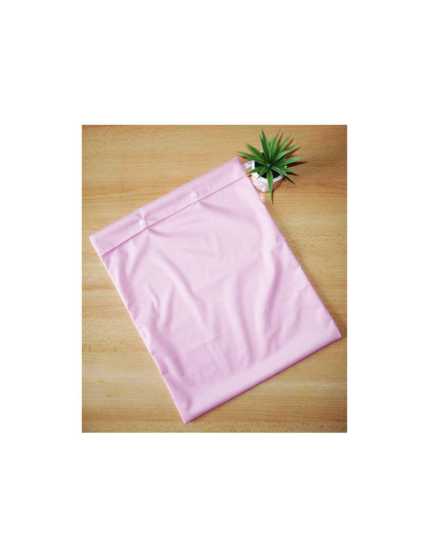 Washable and reusable freezer bag PINK (MEGA)