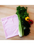 Bolsa congelador lavable y reutilizable ROSADO (MEGA)