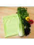 Washable and reusable freezer bag LIME (MEGA)