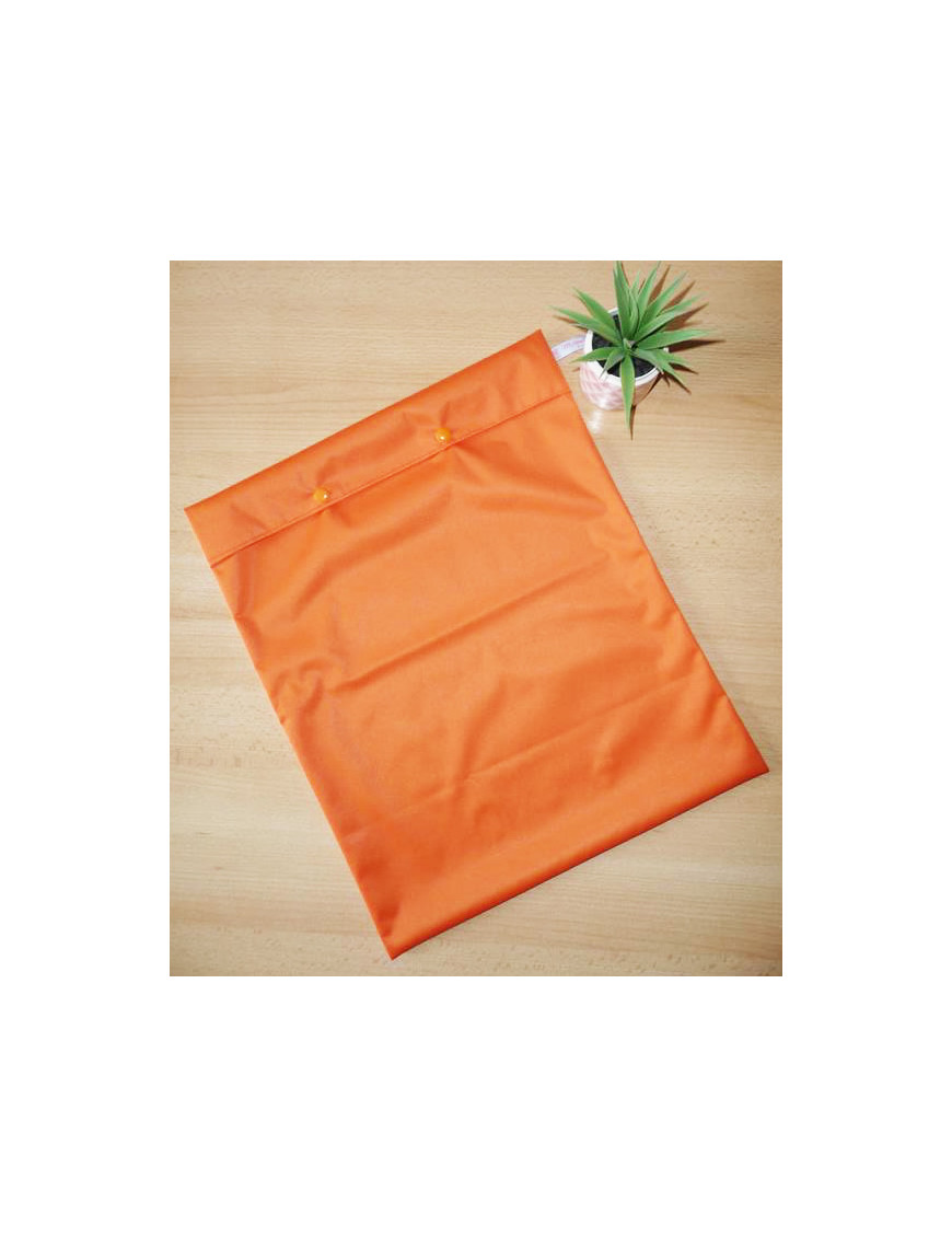 Washable and reusable freezer bag ORANGE (MEGA)