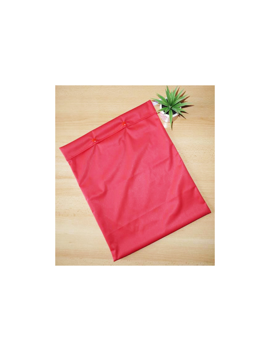 Wasbare en herbruikbare diepvrieszak ROOD (MEGA)