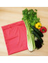 Washable and reusable freezer bag RED (MEGA)