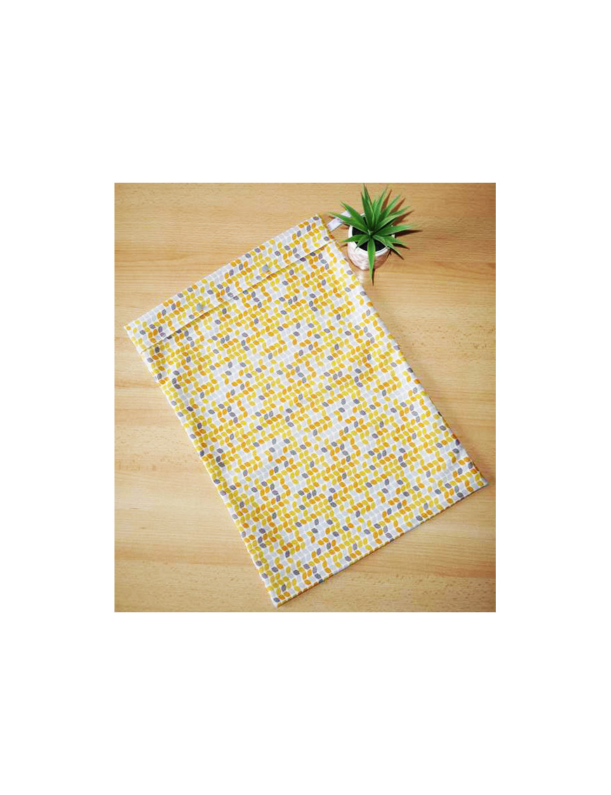 Washable and reusable freezer bag ORANGE RETRO (MEGA +)