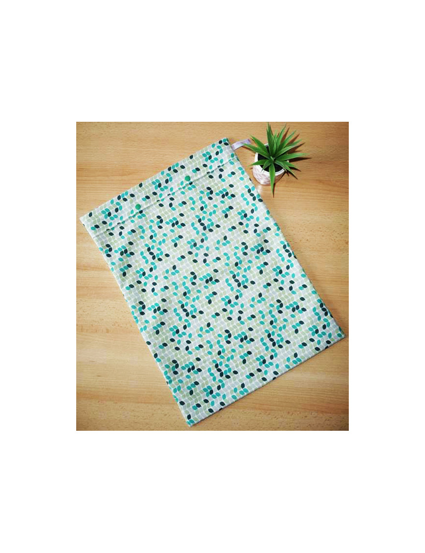 Sac congélation lavable et réutilisable GREEN RETRO (MEGA +)