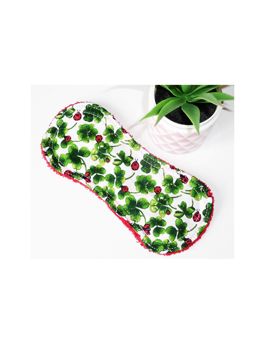 Protège-slip lavable sans ailettes COCCINELLE (19 cm)