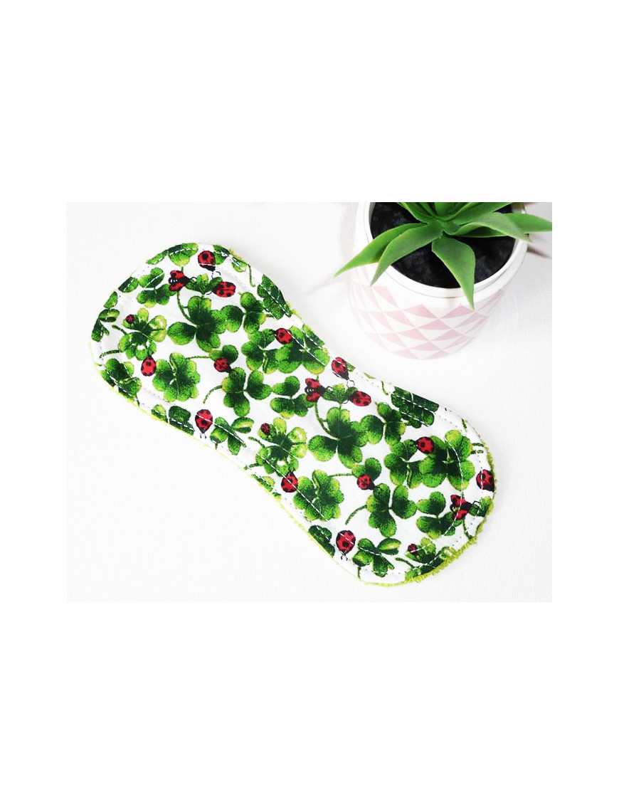 Protège-slip lavable sans ailettes COCCINELLE (19 cm)