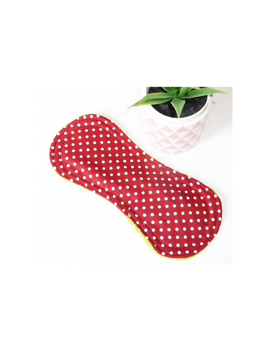 Waschbare Slipeinlage ohne Verschluss - ERBSEN (19 cm)