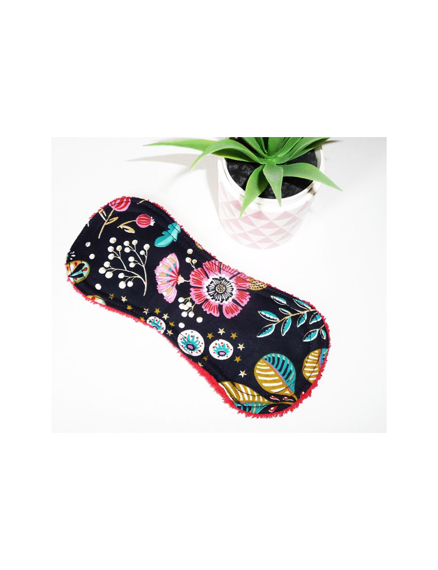 Protège-slip lavable sans ailettes ANCOLIE (19 cm)