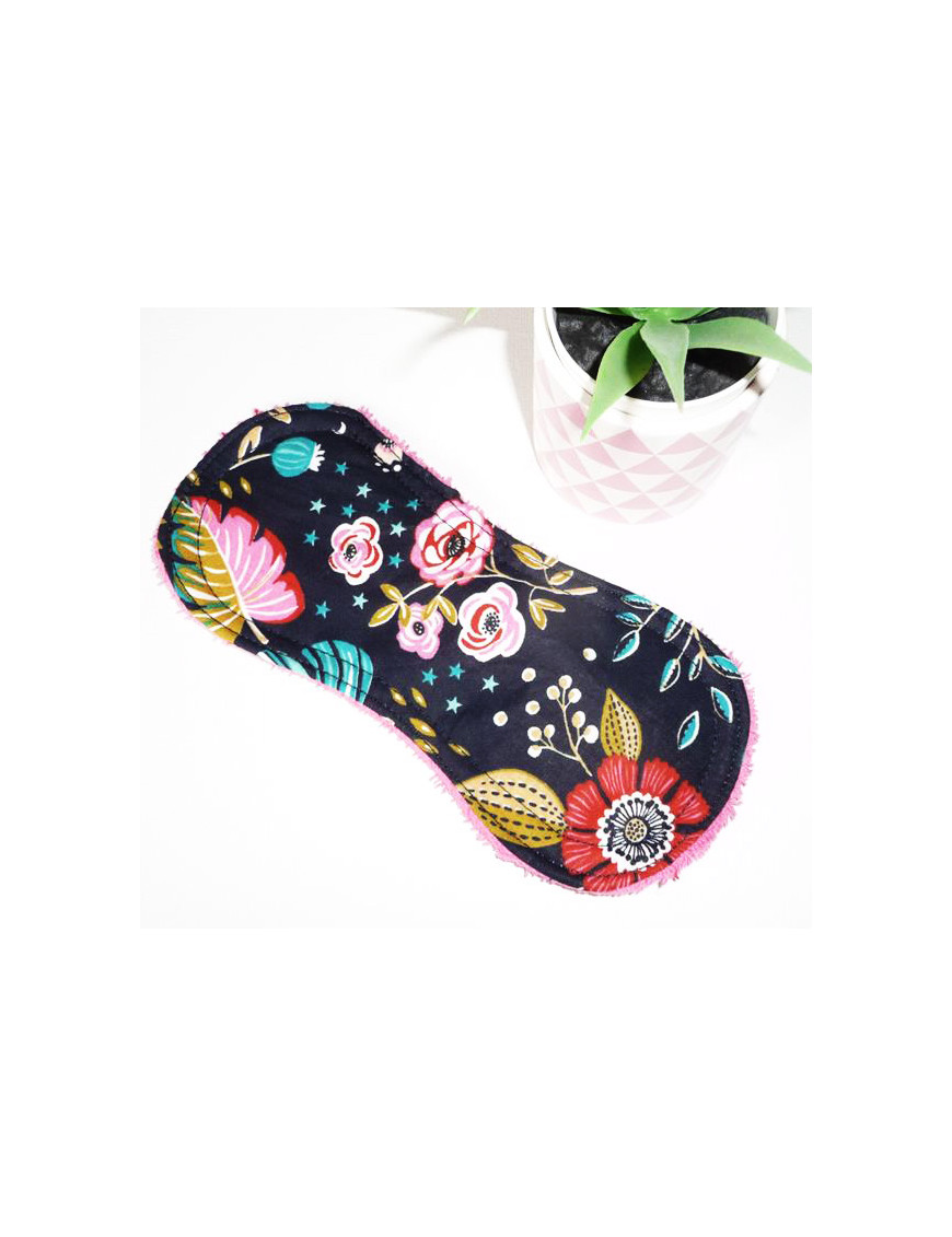Protège-slip lavable sans ailettes ANCOLIE (19 cm)