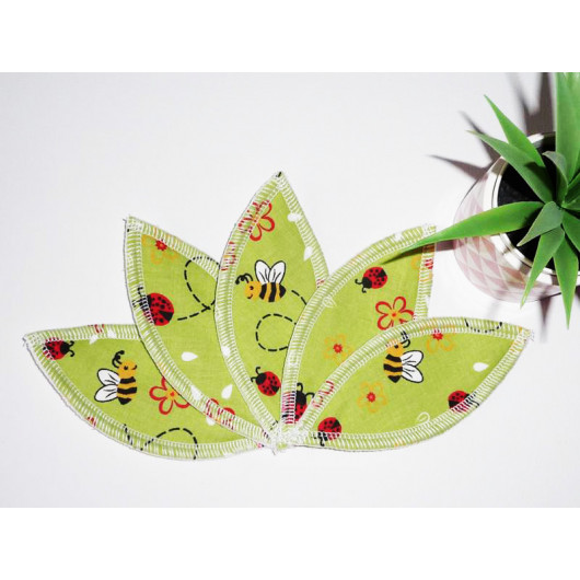 Pad interlabial lavable ABEILLES (lot de 5) Taille : L