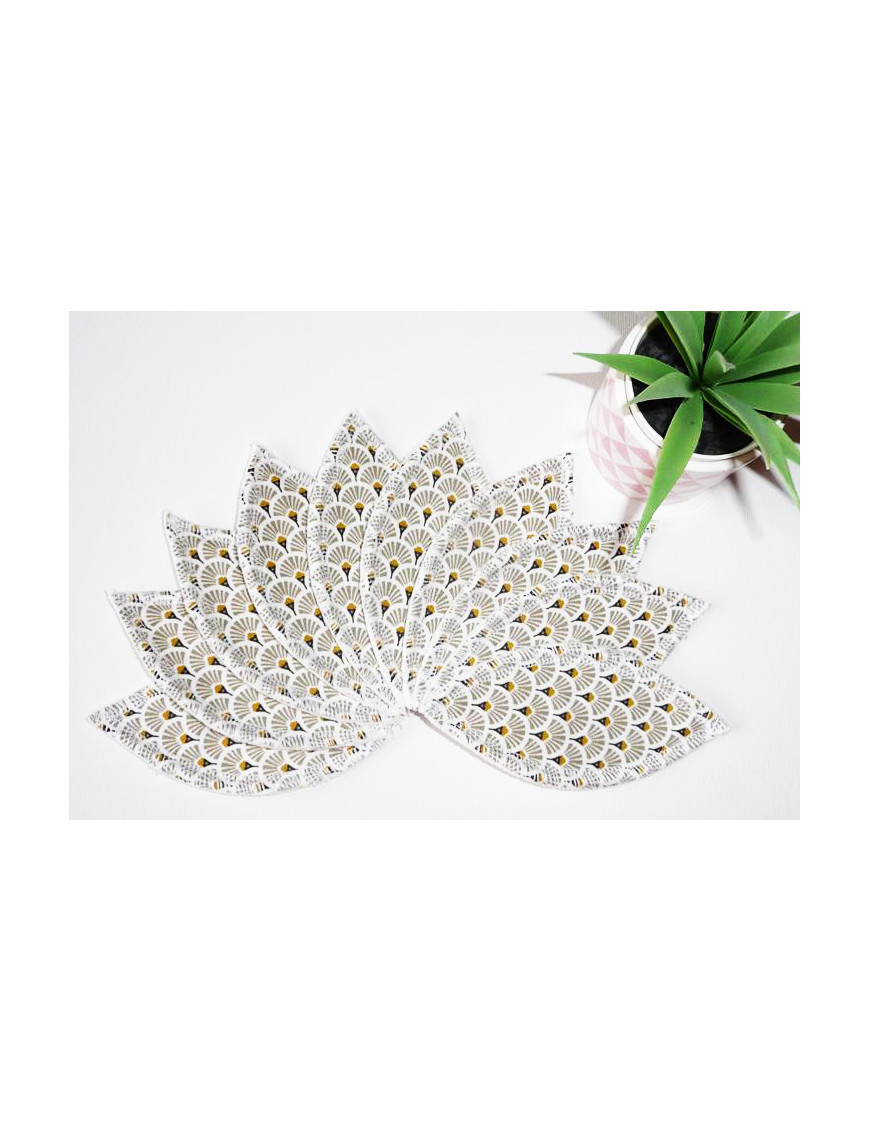 Pad interlabial lavable EVENTAILS (lot de 10) Taille : L