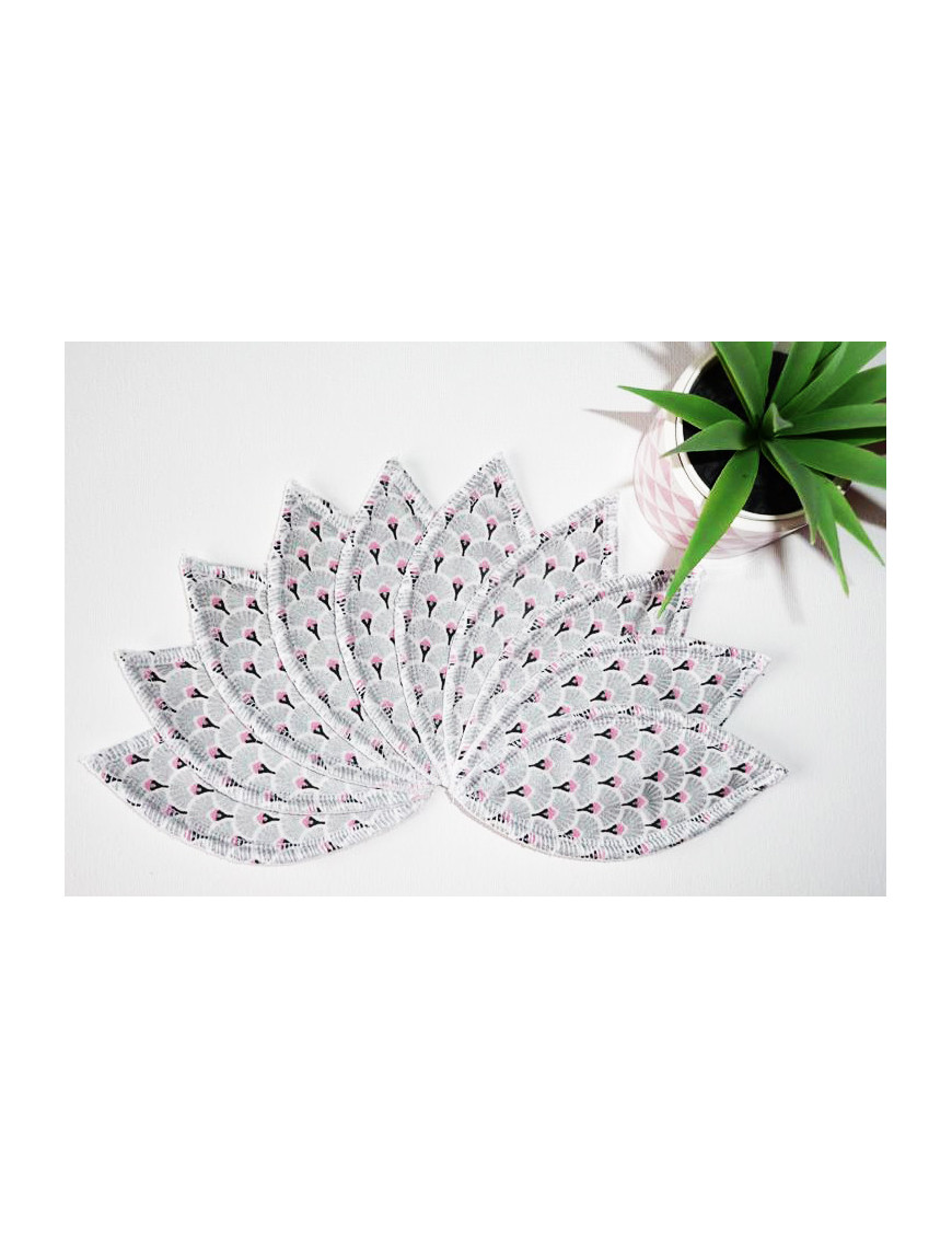 FANS waschbares Interlabial Pad (10er Set) Größe : L