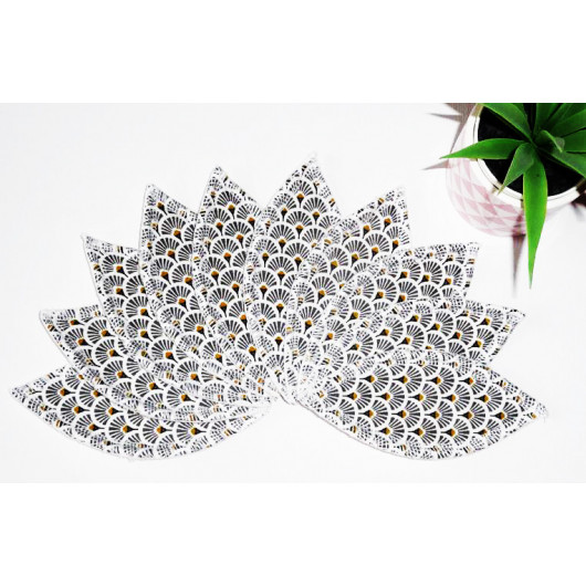 FANS waschbares Interlabial Pad (10er Set) Größe : L FANS waschbares Interlabial Pad (10er Set) Größe : L