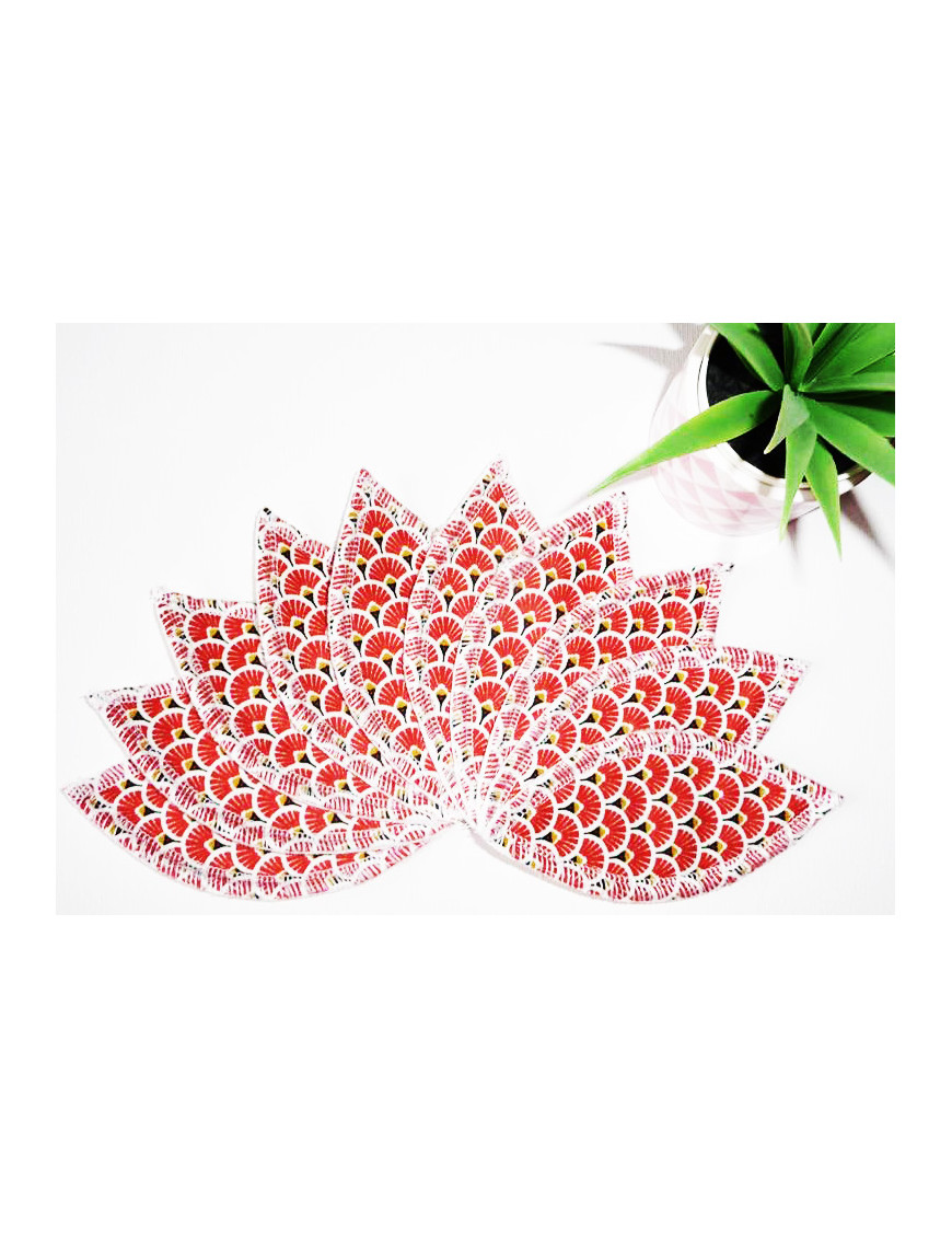 FANS waschbares Interlabial Pad (10er Set) Größe : L