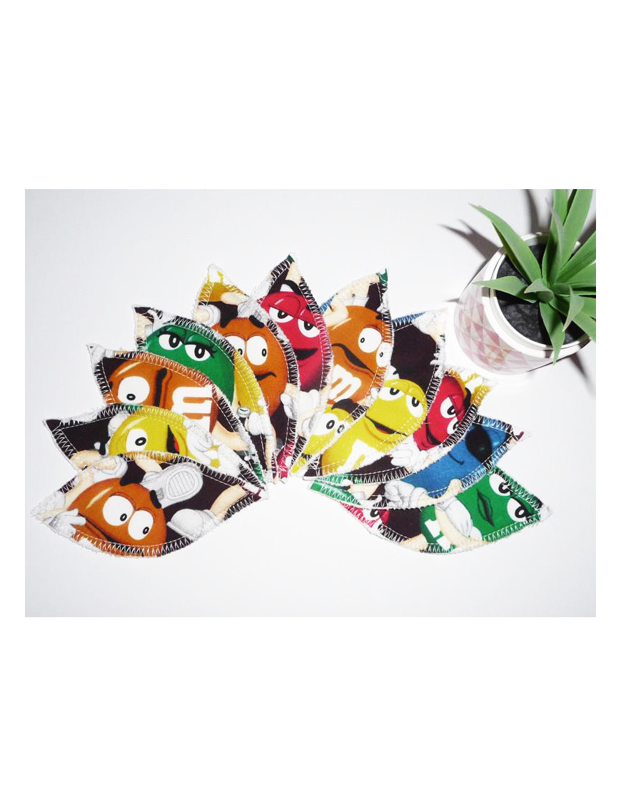 M&M'S waschbares Interlabial Pad (11er Set) Größe : L