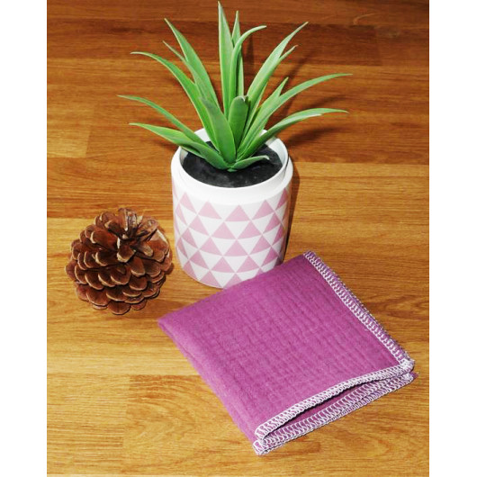 Pañuelo de algodón doble capa lavable y reutilizable Pañuelo de algodón doble capa lavable y reutilizable