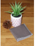Washable and reusable double-ply cotton handkerchief