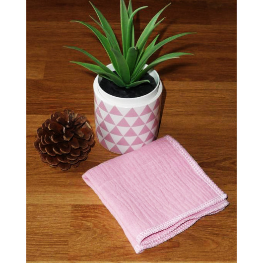 Washable and reusable double-ply cotton handkerchief Washable and reusable double-ply cotton handkerchief