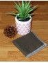 Washable and reusable double-ply cotton handkerchief