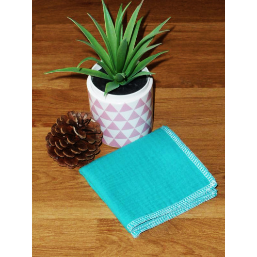 Pañuelo de algodón doble capa lavable y reutilizable Pañuelo de algodón doble capa lavable y reutilizable