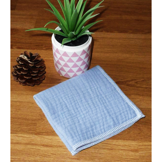 Mouchoir en coton double épaisseur lavable et réutilisable Mouchoir en coton double épaisseur lavable et réutilisable
