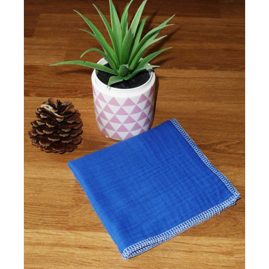 Washable and reusable double-ply cotton handkerchief Washable and reusable double-ply cotton handkerchief
