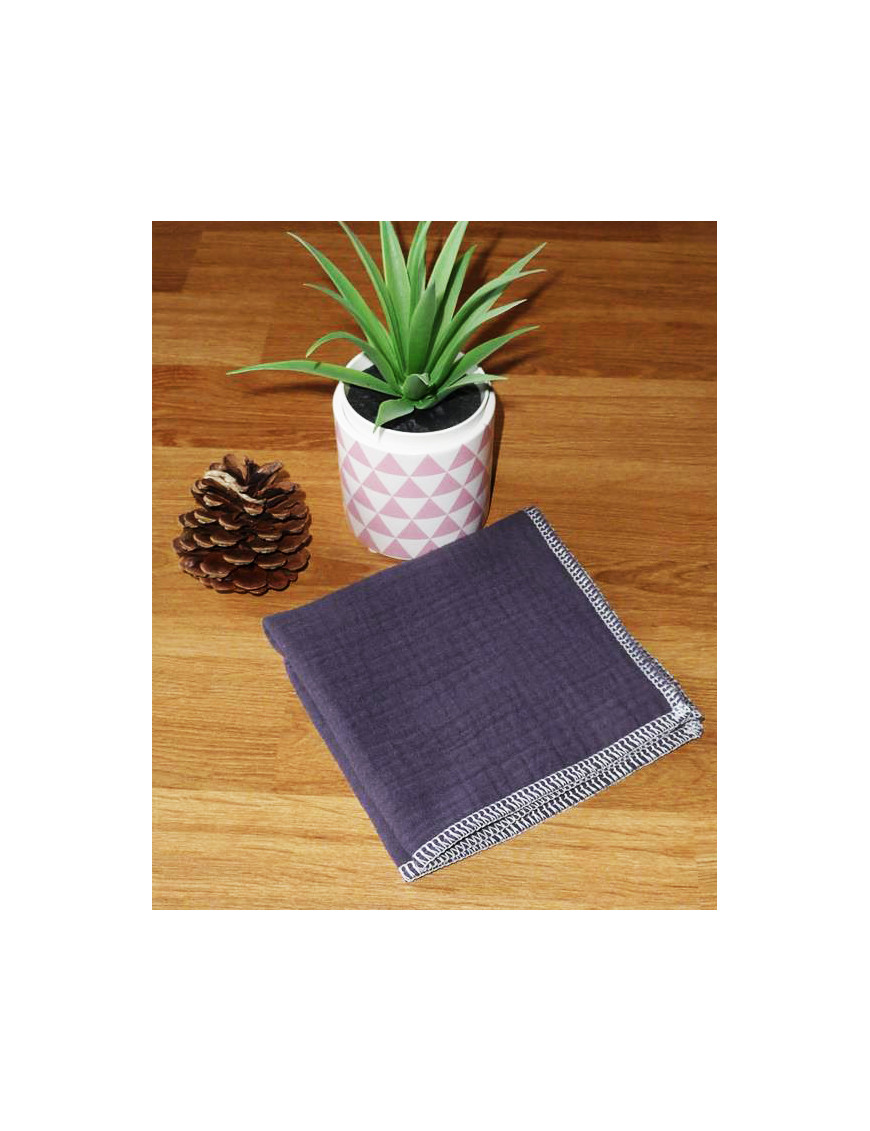 Pañuelo de algodón doble capa lavable y reutilizable