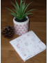 Washable and reusable double-ply cotton handkerchief