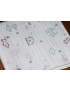 Washable and reusable double-ply cotton handkerchief
