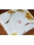 Washable and reusable double-ply cotton handkerchief