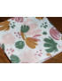Washable and reusable double-ply cotton handkerchief