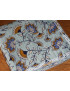 Washable and reusable double-ply cotton handkerchief