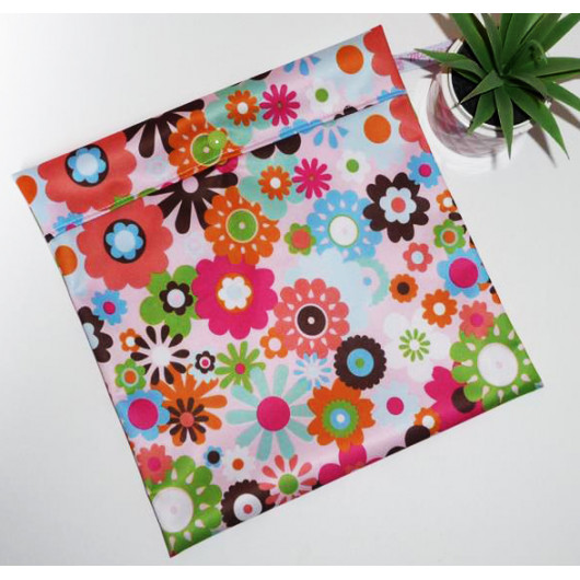 Bolsa de congelador ecológica lavable y reutilizable (MEDIANA +) Bolsa de congelador ecológica lavable y reutilizable (MEDIANA +)