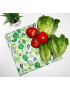 Organic washable and reusable freezer bag (MEDIUM +)