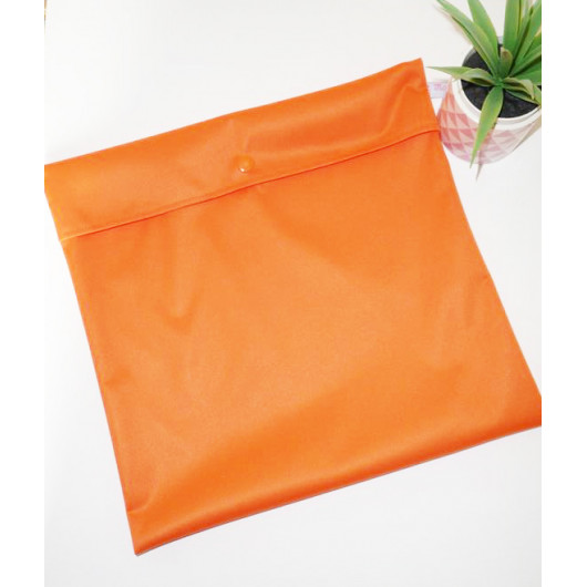 Waschbarer und wiederverwendbarer Gefrierbeutel ORANGE (MAXI) Waschbarer und wiederverwendbarer Gefrierbeutel ORANGE (MAXI)
