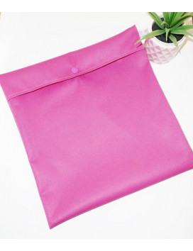 Bolsa congelador lavable y reutilizable fucsia (MAXI)