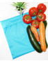 Wasbare en herbruikbare diepvrieszak BLAUW (MAXI)