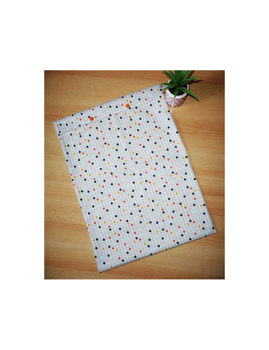 Sac congélation lavable et réutilisable CUBE RETRO (MEGA +)