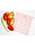 Washable and reusable freezer bag CUBE RETRO (MEDIUM)
