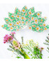 GÄNSEBLÜMCHEN waschbares Interlabial Pad (9er Set) Größe : L